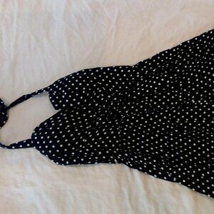 Fredericks of Hollywood Polka Dot Halter Dress
